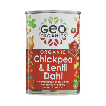 Geo Organics Chickpea & Lentil Dahl 400g