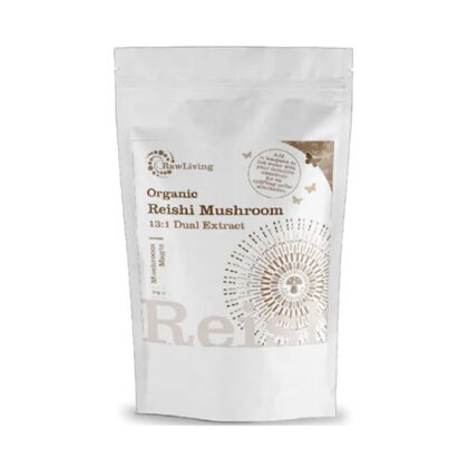 Raw Living Organic Reishi Mushroom Powder 50g