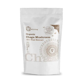 Raw Living Organic Chaga Mushroom Powder 50g