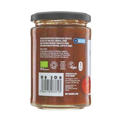 Mr Organic Roasted Garlic Pasta Sauce 350g