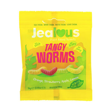 Jealous Sweets Tangy Worms 24g