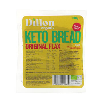 Dillon Keto Bread Original Flax Organic 250g