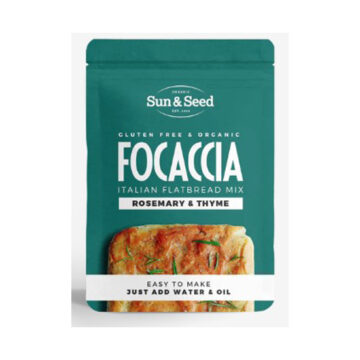 Sun & Seed Rosemary & Thyme Focaccia Mix Gluten Free Organic