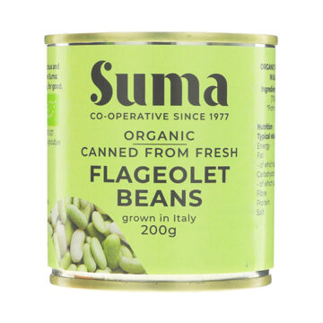 Suma Canned From Fresh Flageolet Beans 200g