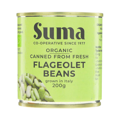 Suma Canned From Fresh Flageolet Beans 200g