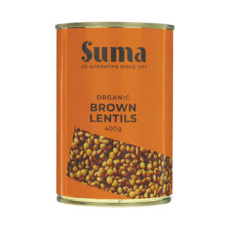 Suma Brown Lentils Organic 400g