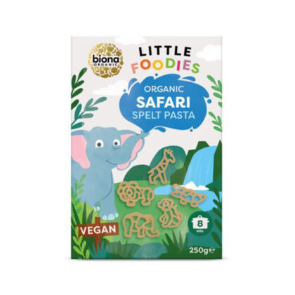 Biona Little Foodies Safari Spelt Pasta Organic 250g
