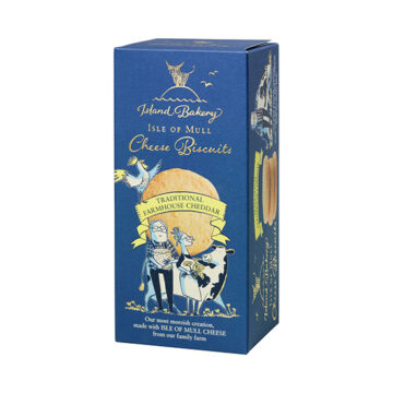 Island Bakery Traditional Farmhouse Cheddar Cheese Biscuits 100g