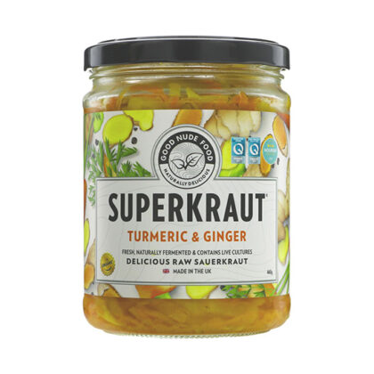 Good Nude Food Superkraut Turmeric & Ginger Organic 460g