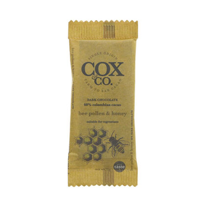 Cox & Co. Bee Pollen & Honey Dark Chocolate