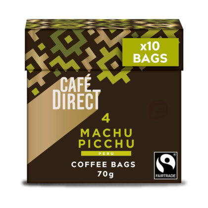 Cafe Direct Machu Picchu Coffee Bags 10 Sachets