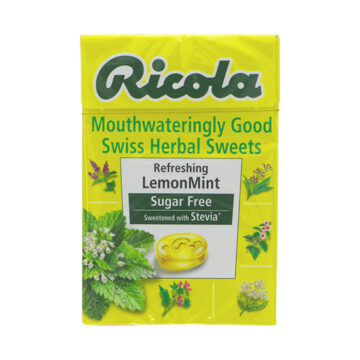 Ricola Sugar Free Lemon Mint Herbal Sweets 45g