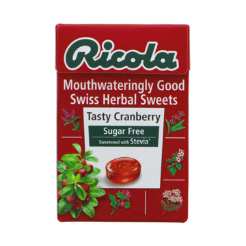 Ricola Sugar Free Cranberry Herbal Sweets 45g