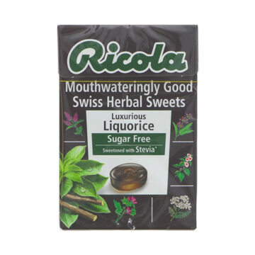 Ricola Sugar Free Liquorice Herbal Sweets 45g