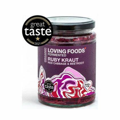 Loving Foods Fermented Ruby Kraut Organic