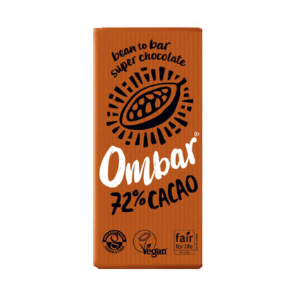 Ombar 72% Cacao Super Chocolate Organic 70g