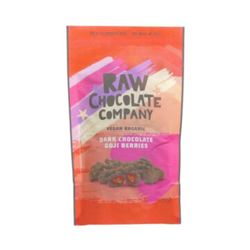 Raw Chocolate Company Dark Chocolate Goji Berries Organic 100g