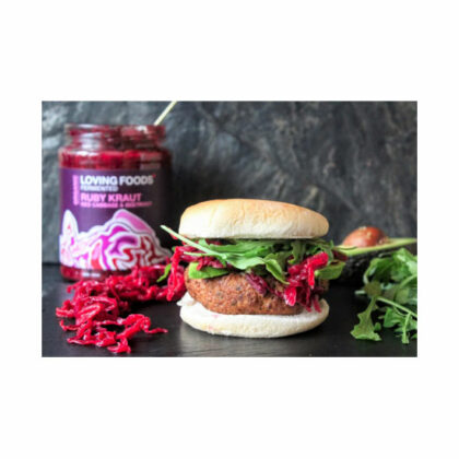 Loving Foods Fermented Ruby Kraut Organic