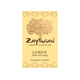 Zaytoun Lemon Olive Oil Soap 100g
