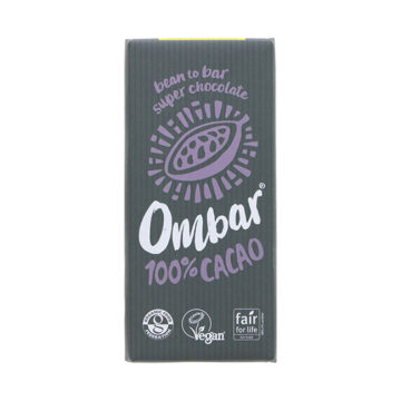 Ombar 100% Cacao Super Chocolate 70g