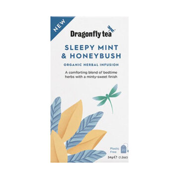 Dragonfly Sleepy Mint & Honeybush Herbal Infusion Organic 20 bags