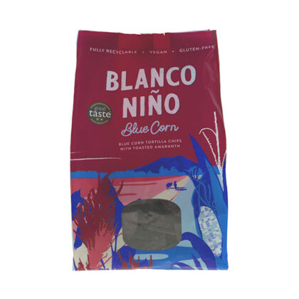 Blanco Niño Blue Corn Tortilla Chips 170g