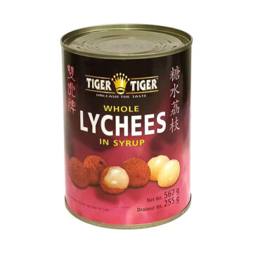 Tiger Tiger Whole Lychees in Syrup 565g