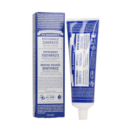 Dr. Bronner’s Peppermint Toothpaste 105ml