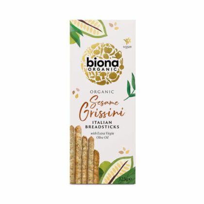 Biona Sesame Grissini Italian Breadsticks Organic