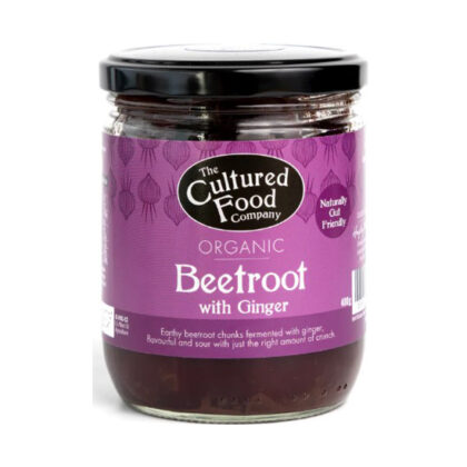 The Cultured Food Company Beetroot With Ginger Organic 400g