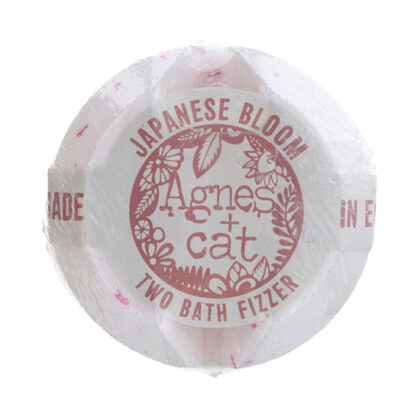 Agnes and Cat Japanese Bloom Two Bath Fizzers 200g