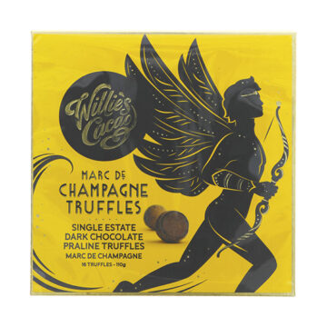 Willies Dark Chocolate Champagne Truffles 110g