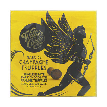 Willies Dark Chocolate Champagne Truffles 110g