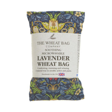 The Wheat Bag Company Lavender Wheat Bag Strawberry Thief Navy