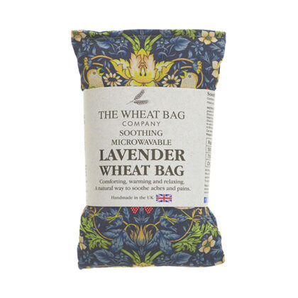 The Wheat Bag Company Lavender Wheat Bag Strawberry Thief Navy