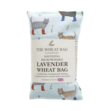 The Wheat Bag Company Lavender Wheat Bag Wellie Boot Cat