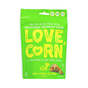 Love Corn Sour Cream Chive Snack 115g
