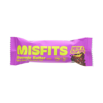 Misfits Brownie Batter Plant Based Protein Bar 50g