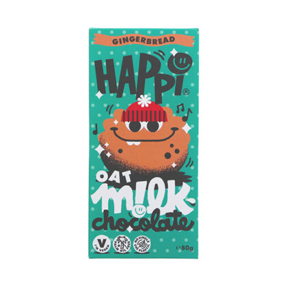 Happi Gingerbread Oat Chocolate Bar