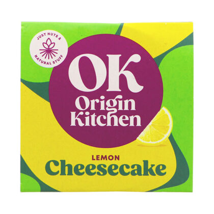 Origin Kitchen Lemon Vegan Cheesecake 75g