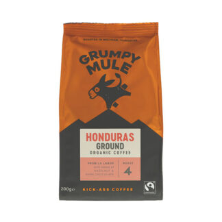 Grumpy Mule Honduras Ground Coffee Organic 200g