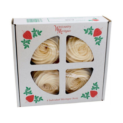 West Country Meringues 4 Individual Nests