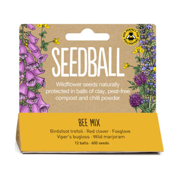 Seedball Wildflower Seeds Bee Mix 12 balls