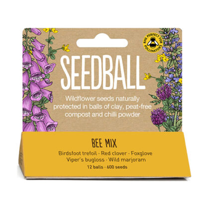 Seedball Wildflower Seeds Bee Mix 12 balls