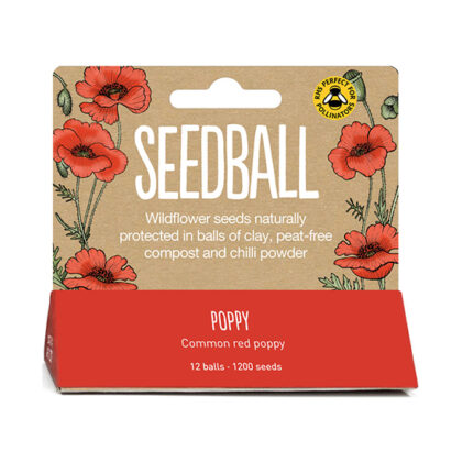 Seedball Poppy Seeds 12 balls