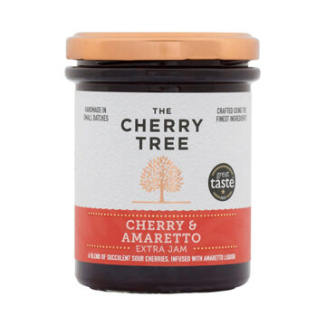 The Cherry Tree Cherry & Amaretto Extra Jam 225g