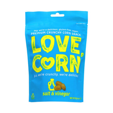 Love Corn Salt and Vinegar 115g