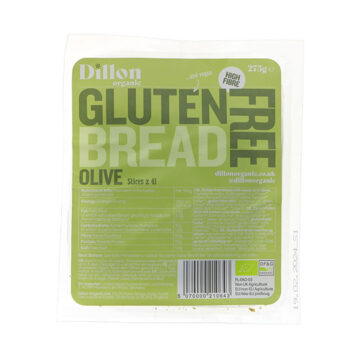 Dillon Olive Gluten Free Bread 275g