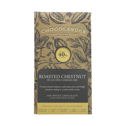 Chocolarder Roasted Chestnut White Chocolate 70g