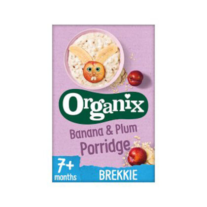Organix Banana & Plum Porridge Organic 200g